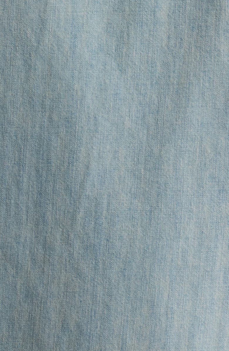 FRAME Modern Cotton Denim Snap-Up Western Shirt, Alternate, color, Calabasas