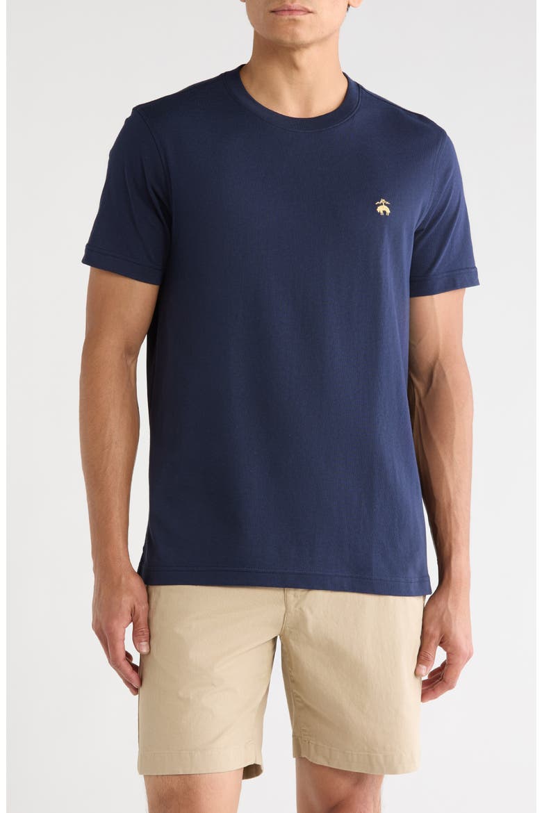 Golden Fleece Logo T-Shirt, Main, color, NAVY