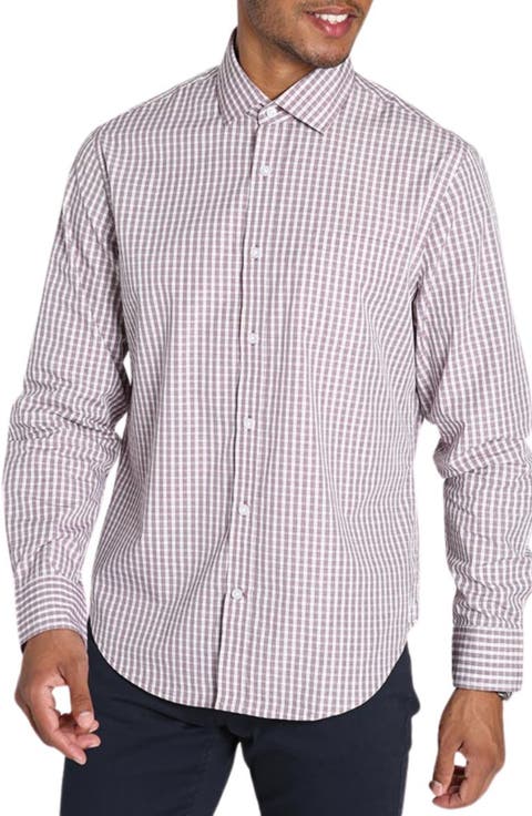 Hayati Check Cotton Button-Up Shirt