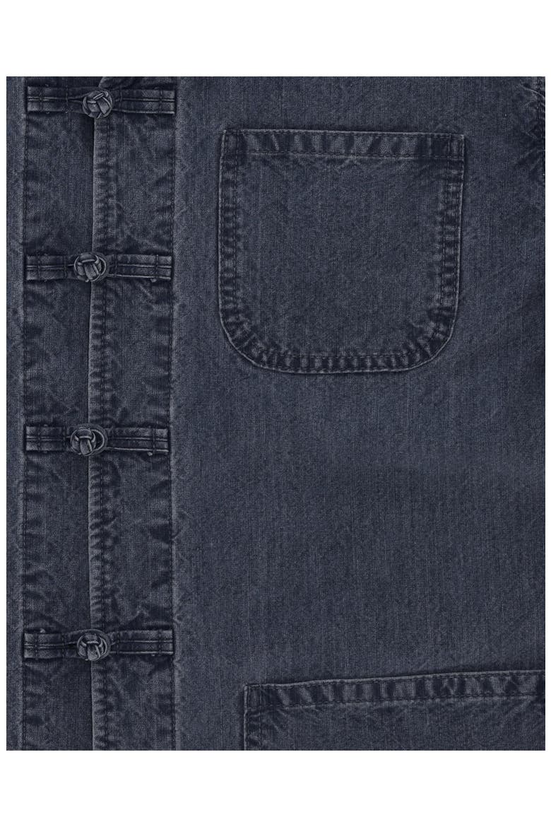 Pijama Denim Jacket, Alternate, color, Indigo Rinse