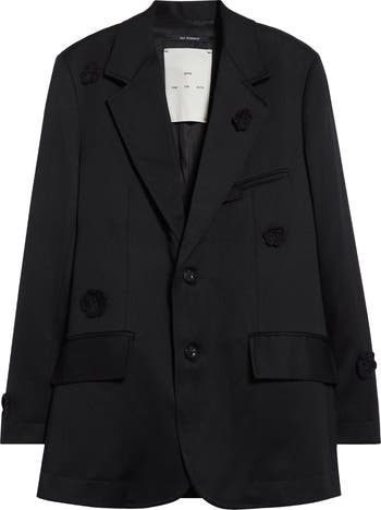 SONG FOR THE MUTE Daisy Oversize Wool Blazer | Nordstrom