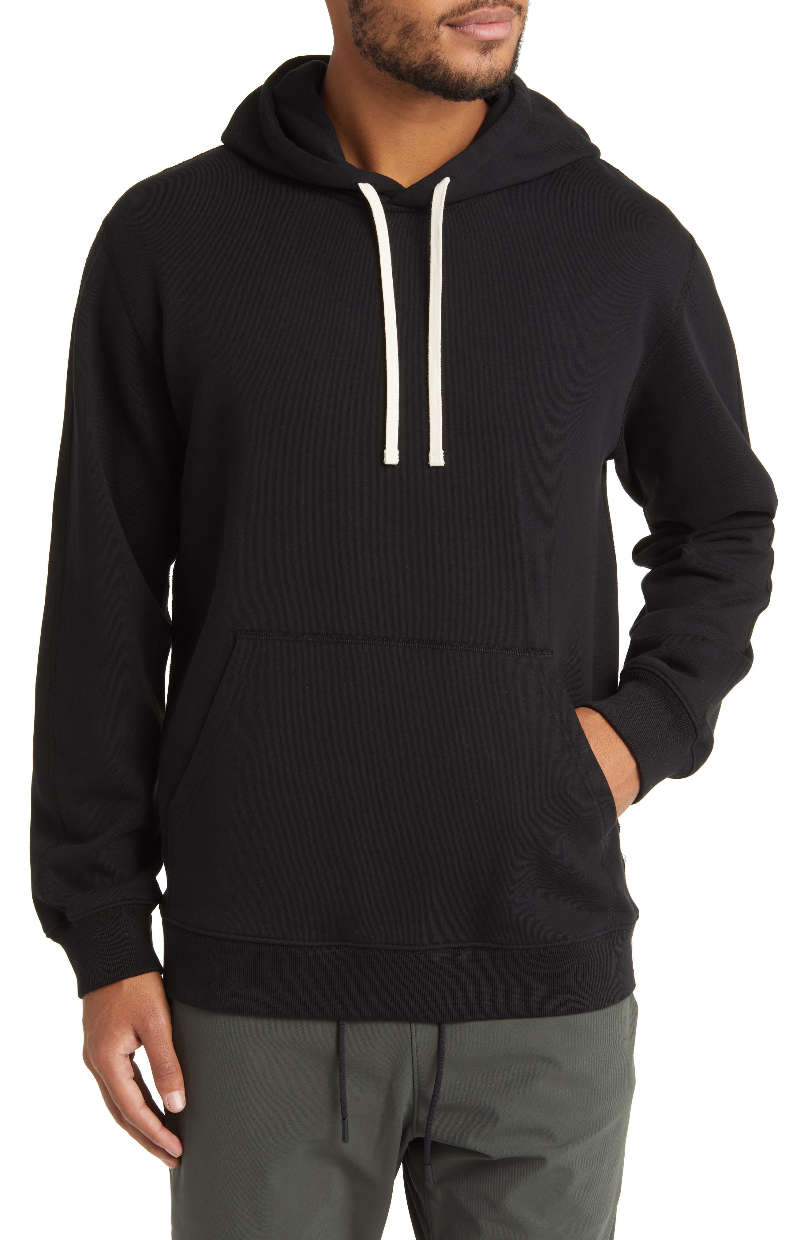 reigning champ side zip hoodie