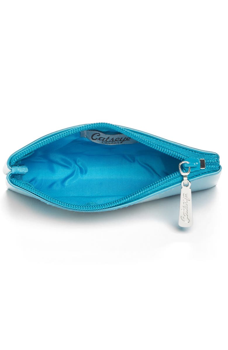 Catseye London Small Cat Zip Pouch, Alternate, color, 
