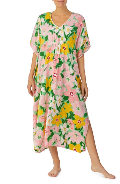 floral caftan