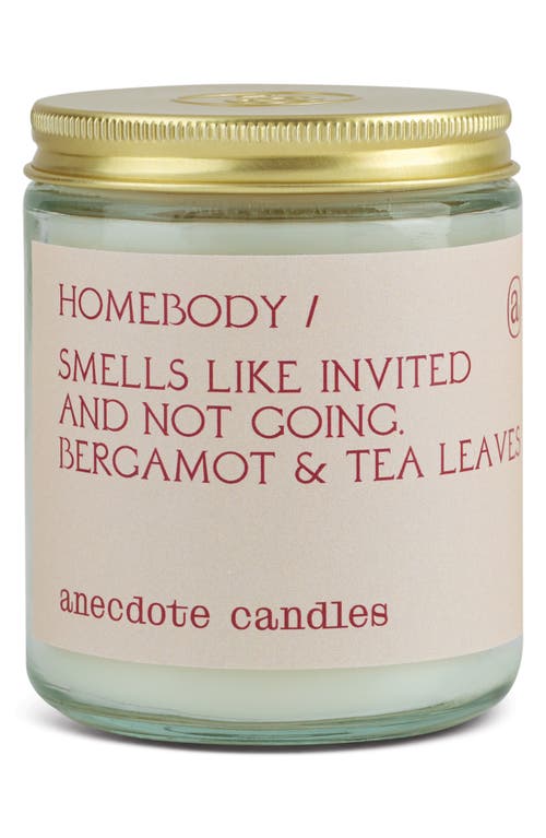 Anecdote Candles Homebody Candle In Pink