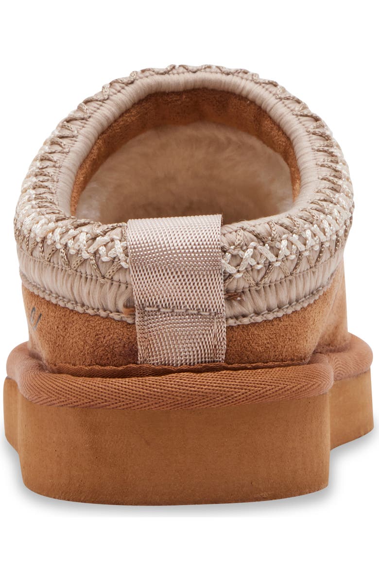 Steve Madden Kids' Jordye Faux Fur Clog Slipper, Alternate, color, Cognac Multi