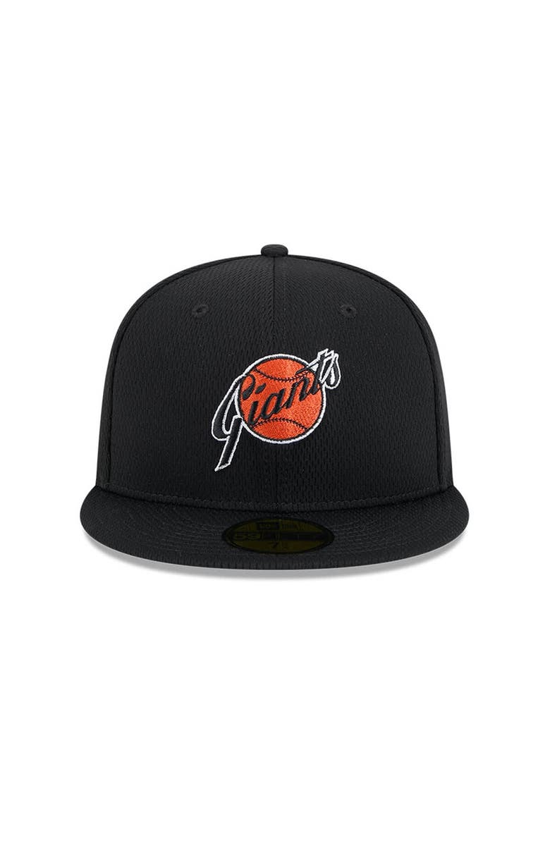 New Era Men's New Era Black San Francisco Giants 2025 MLB Clubhouse 59FIFTY Fitted Hat, Alternate, color, 