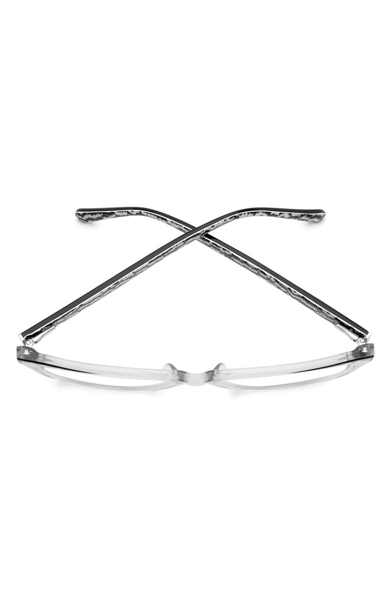 Kate Spade New York demi 53mm rectangular reading glasses, Alternate, color,
