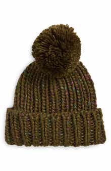 Melrose and Market Metallic Pompom Beanie