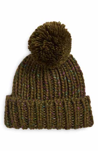 Melrose and Market Metallic Pompom Beanie