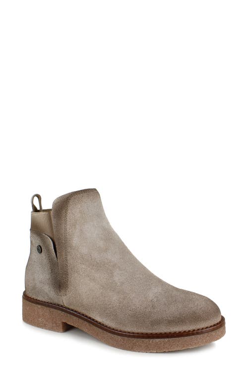 National Comfort Evita Bootie in Sand Suede 