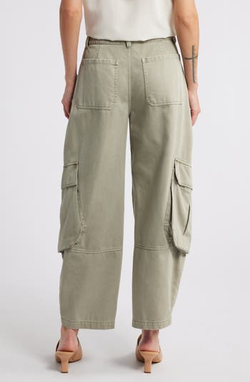 The Bubble Barrel Leg Cargo Pants