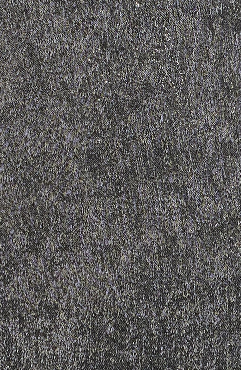 FRAME The Gillian Shiny Puff Sleeve Button-Up Shirt, Alternate, color, Gunmetal