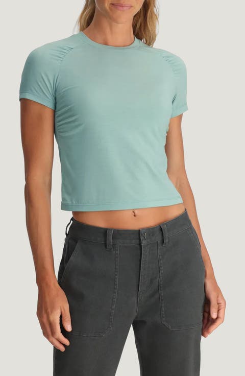 Elevate Lightweight Crop T-Shirt