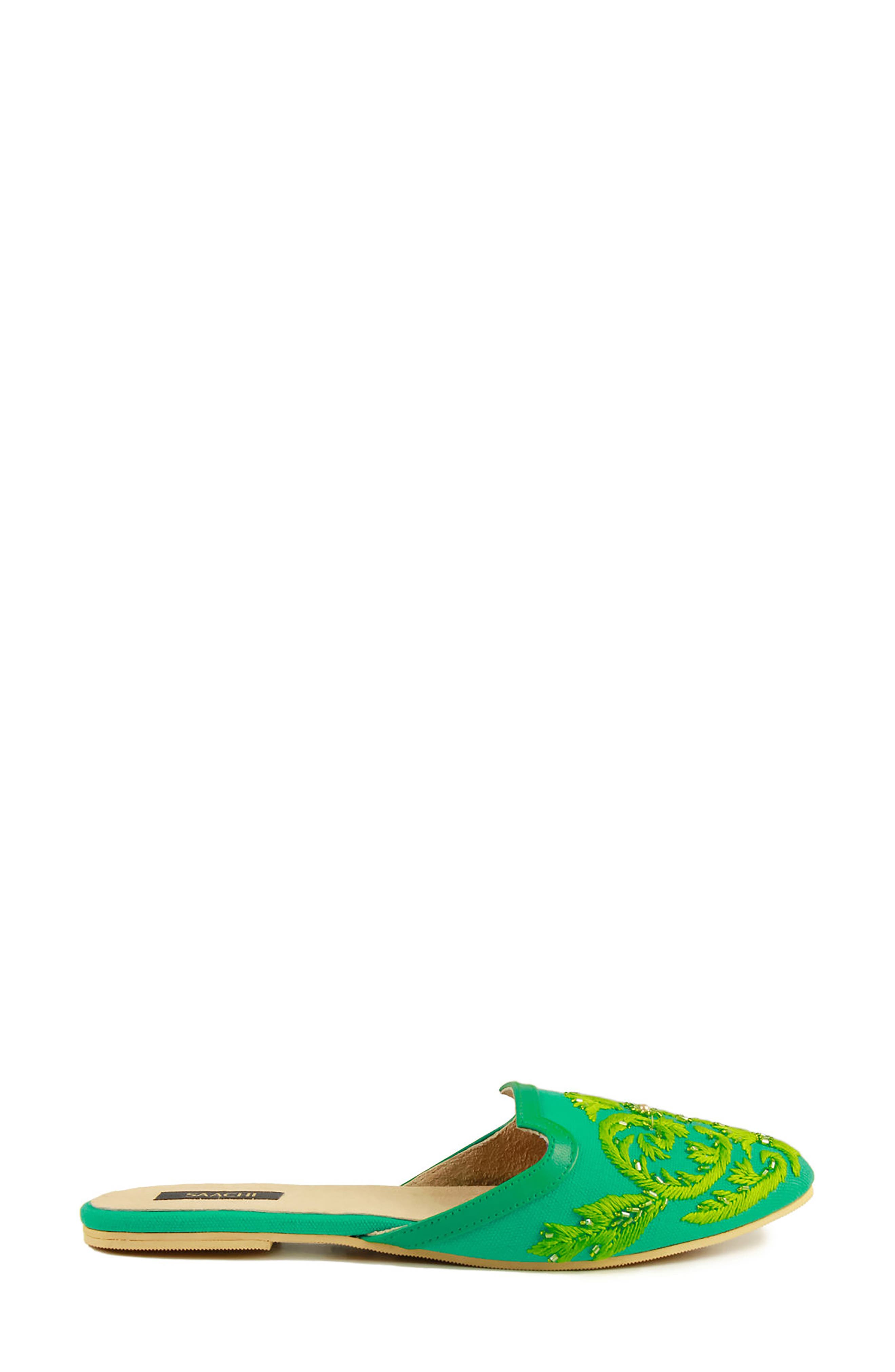 SAACHI Enchanted Flora Mule, Alternate, color, Green