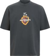 AllSaints Heartfelt Cotton Graphic T-Shirt
