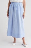 Ellen Tracy Cotton Poplin Skirt