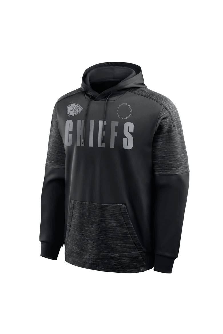 Men's Fanatics Black Kansas City Chiefs Chip Shot Pullover Hoodie, Alternate, color, Black