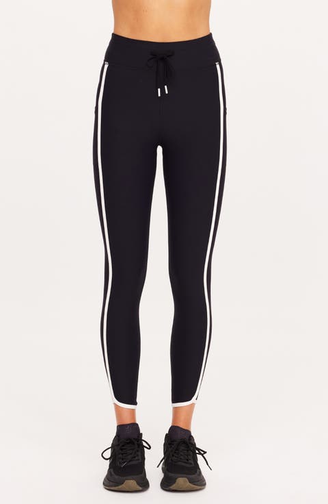 Sol 25-Inch Drawcord Midi Leggings