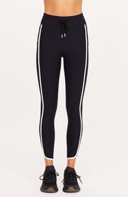 The Upside Sol 25-Inch Drawcord Midi Leggings