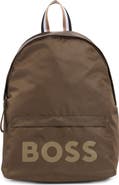 BOSS Pixel Logo Backpack