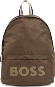 BOSS Pixel Logo Backpack