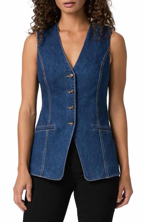 Campanelli Denim Vest