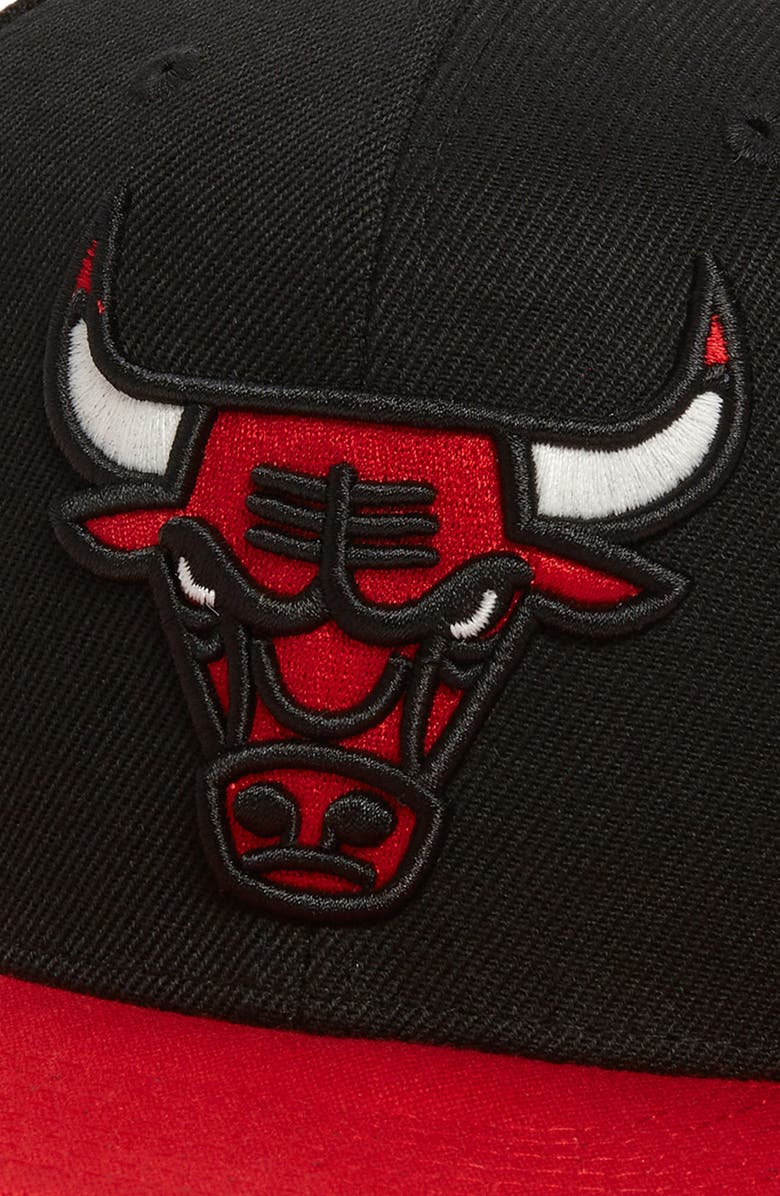 Mitchell & Ness NBA Glow Chicago Bulls Snapback Baseball Cap, Alternate, color, 