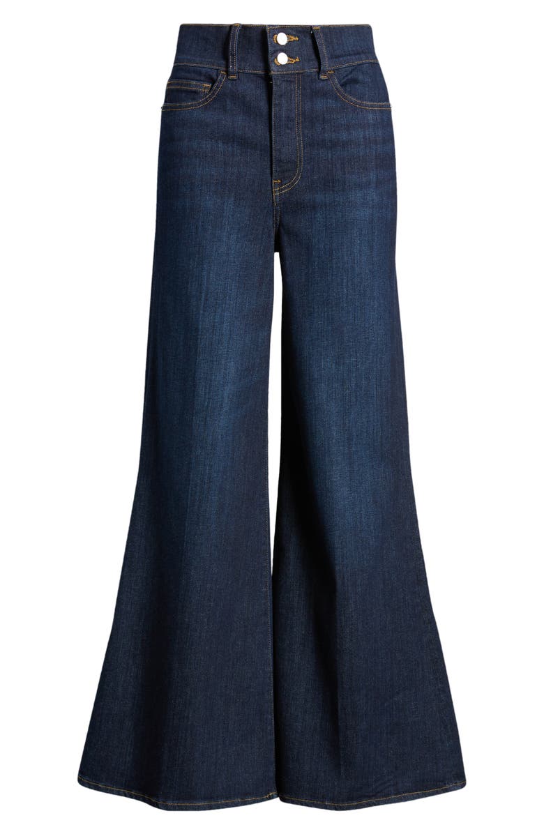 FRAME Le Palazzo High Waist Crop Wide Leg Jeans, Alternate, color,