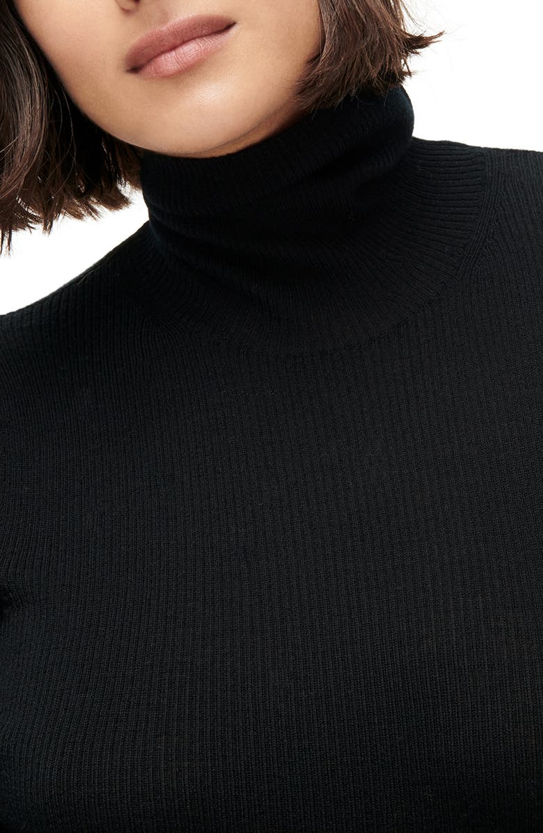 J.Crew Balloon Sleeve Turtleneck Sweater, Alternate, color, 