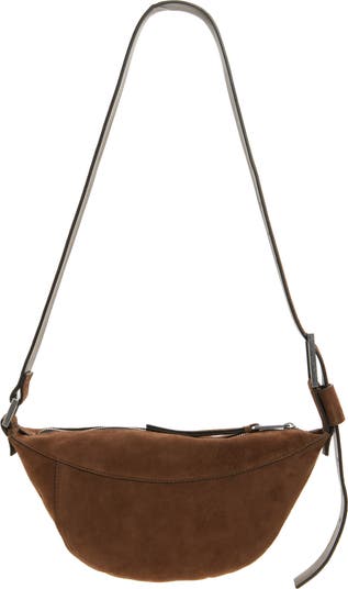 Luna Suede Crossbody Bag