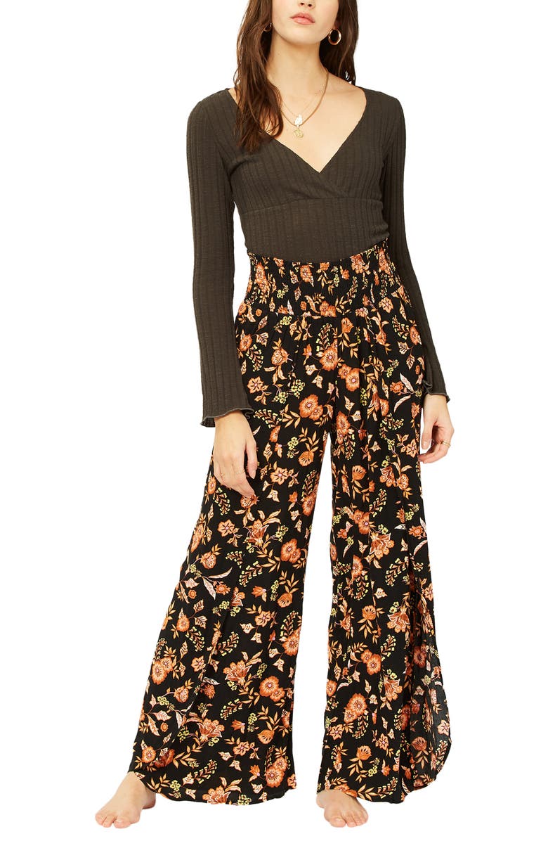 Billabong Wandering Soul 2 Wide Leg Pants, Alternate, color, 