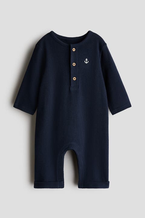 Cotton Jersey Romper Suit
