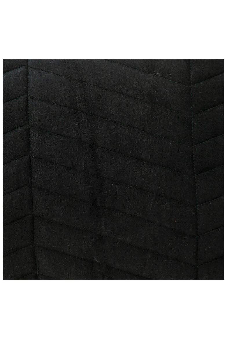 Somin Throw Pillow, Alternate, color, BLACK