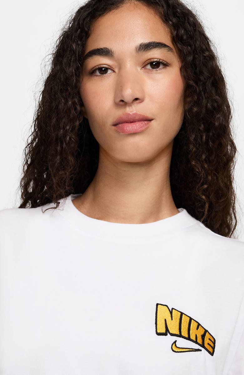 Nike Loose Freestyle Embroidered Graphic T-Shirt, Alternate, color, 