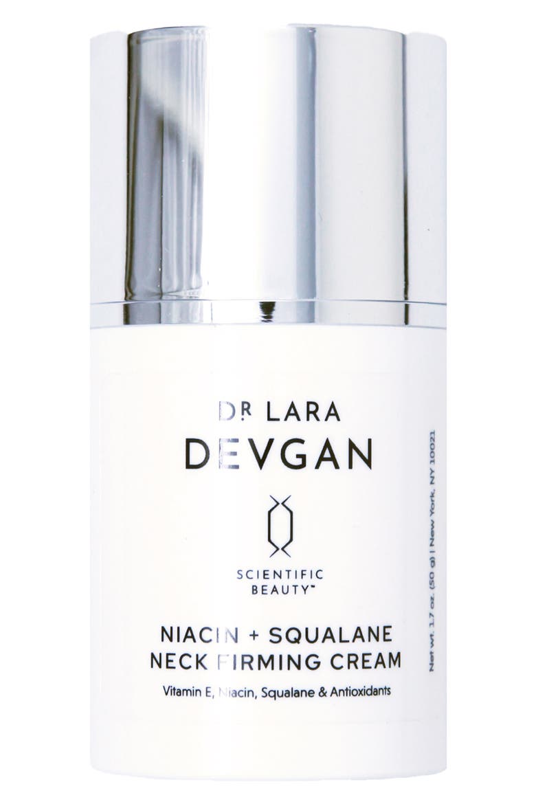 Niacin + Squalane Neck Firming Cream, Main, color, NO COLOR
