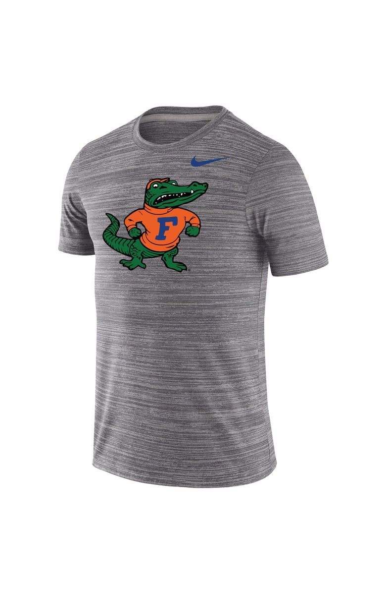 Nike Men's Nike Charcoal Florida Gators Big & Tall Historic Logo Velocity Performance T-Shirt, Alternate, color, 