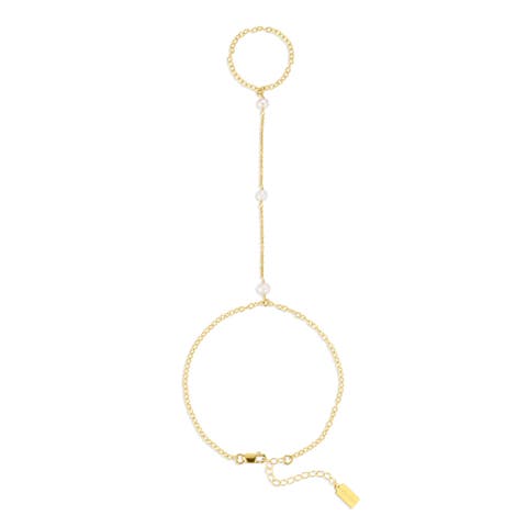 Bobbi Pearl Hand Chain