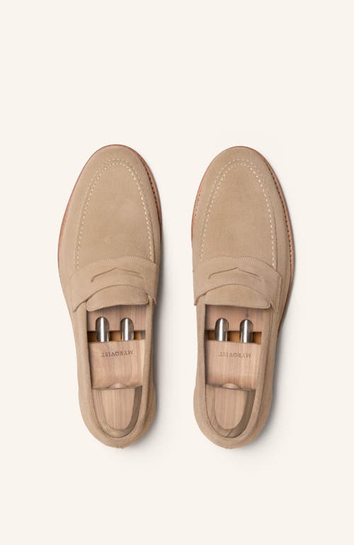 Myrqvist Lysekil Ii Penny Loafers In Sand