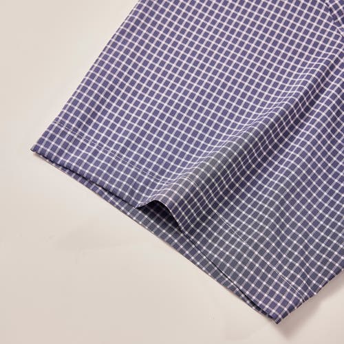 Regent Row Big And Tall Stanton Shirt Polo In Dark-navy-check-40