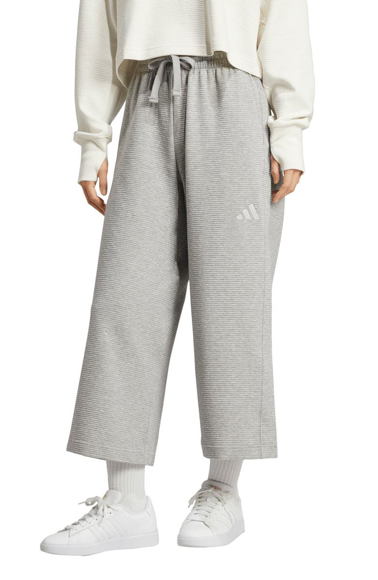 adidas All Szn Rid Flare Drawstring Pants, Main, color, 