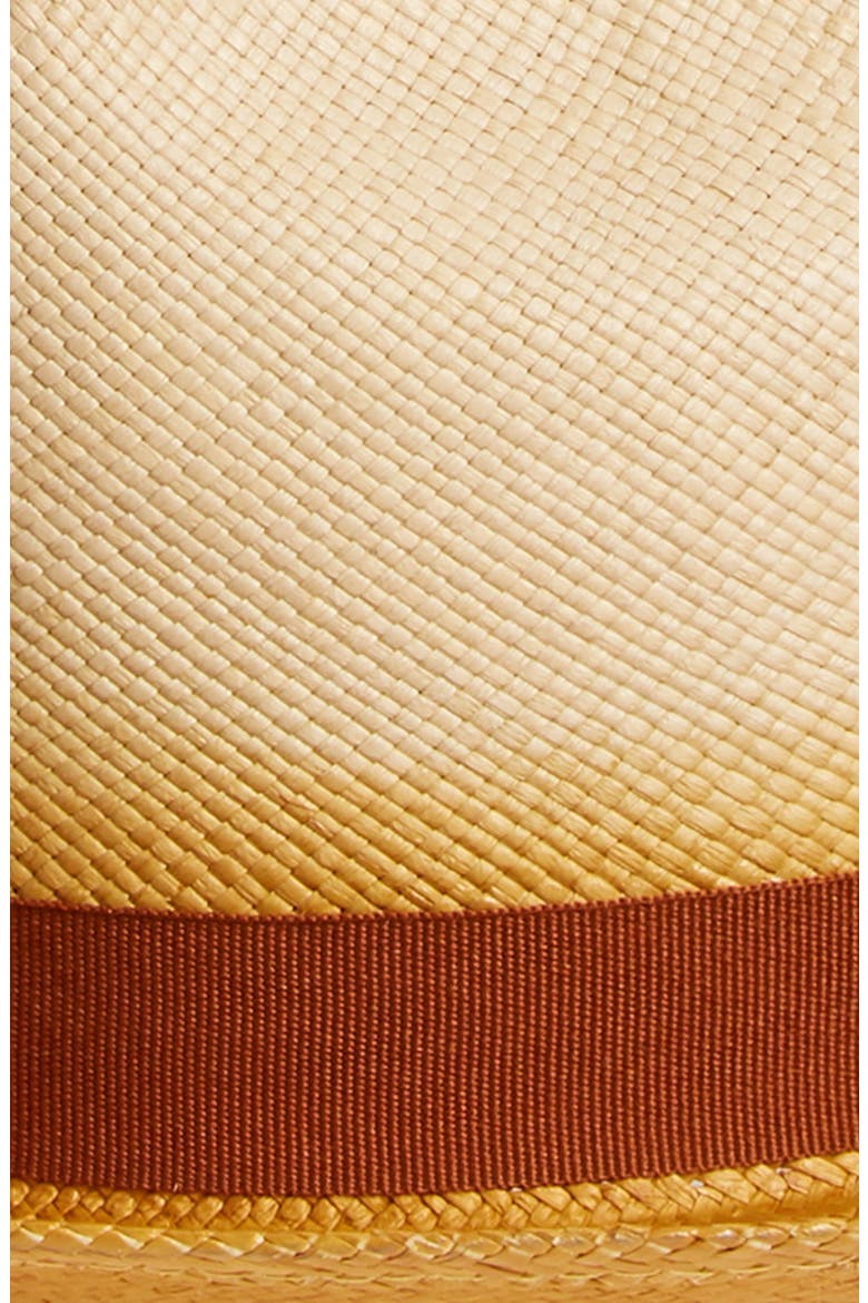 Panama Straw Fedora, Alternate, color, CEDAR