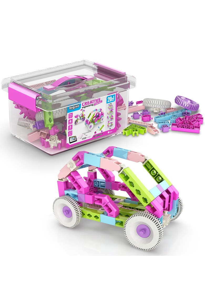 Creative Engineering, Toy Vehicle And Figure Assembly, Main, color, Multicolored
