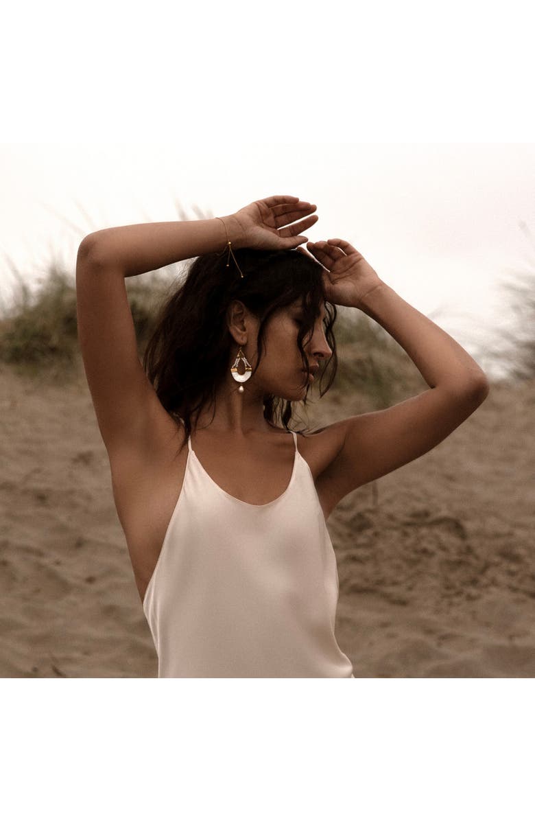 Freya Rose Warrioress Sunrise Earrings, Alternate, color, Gold