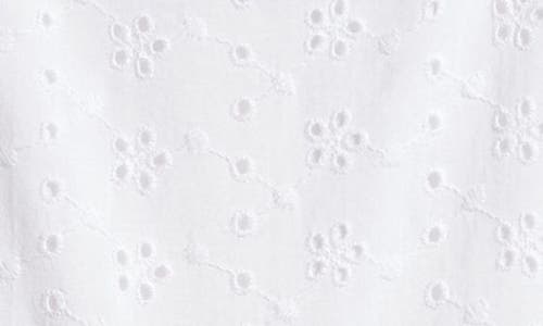 Nordstrom Kids' Eyelet Cotton Romper