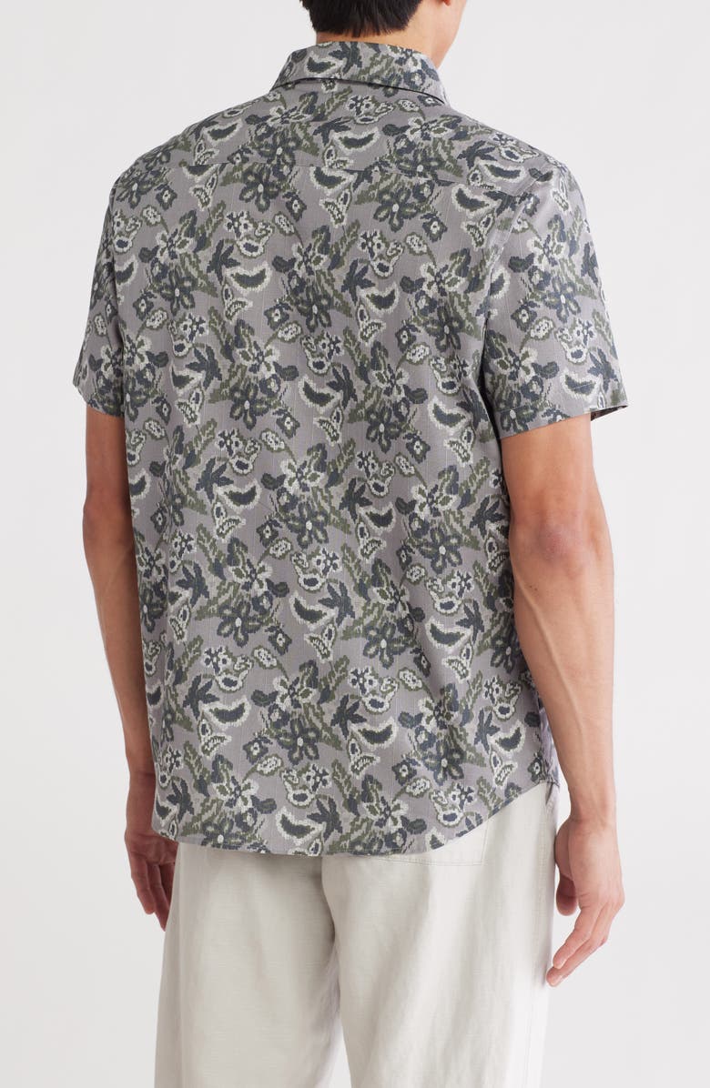 Union Promenade Button-Up Shirt, Alternate, color, Tin