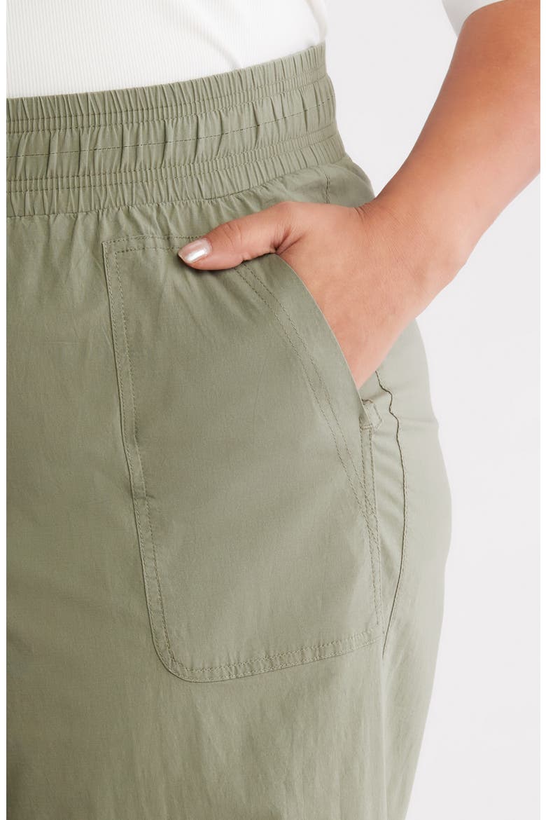Skyrise Patch Pocket Straight Leg Pants, Alternate, color, LILY PAD