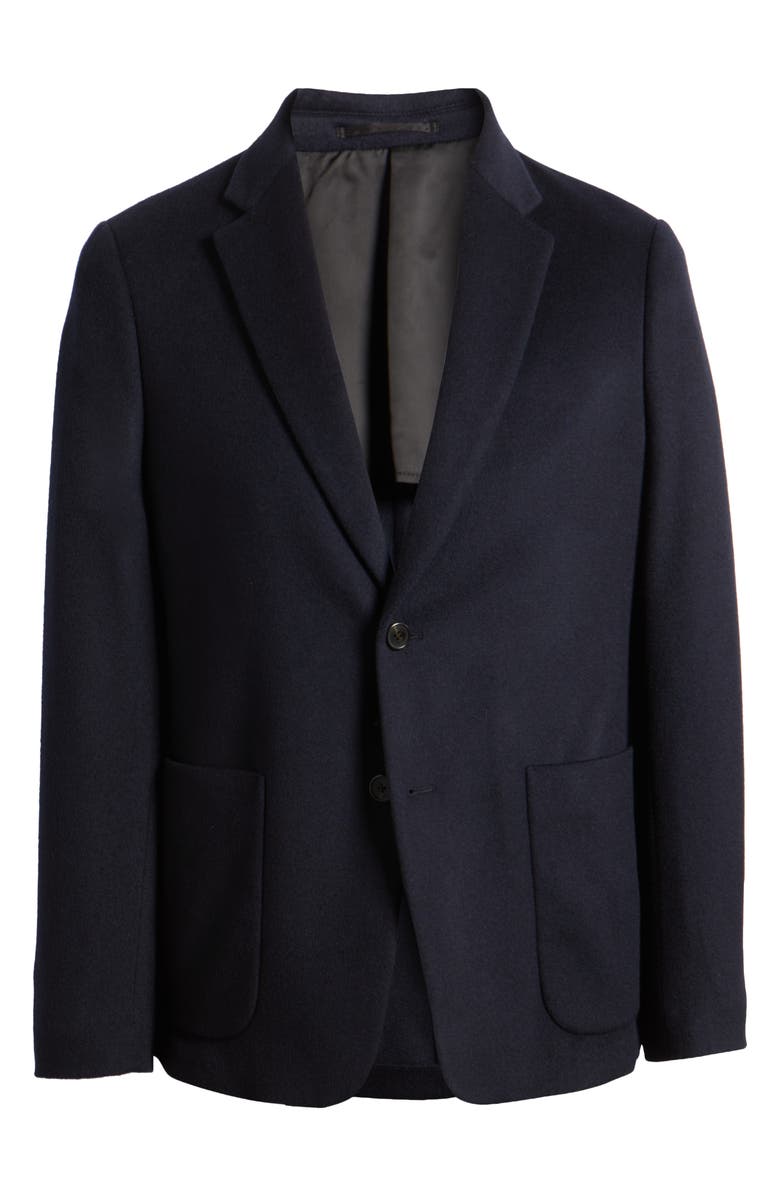 Theory Clinton Wool & Cashmere Blazer, Alternate, color, Dark Bltc