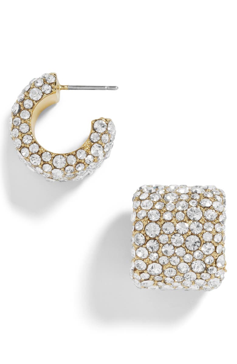 BaubleBar Jocelyn Huggie Earrings, Main, color,
