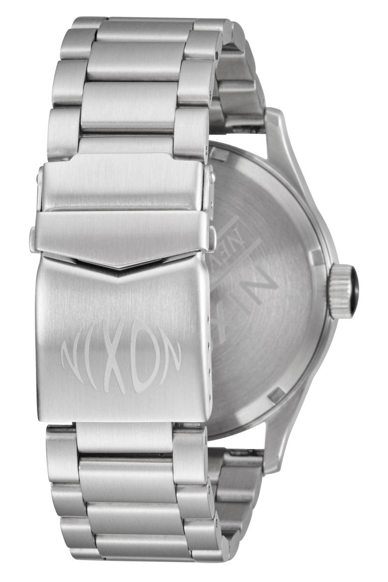 The Sentry Fisheye Bracelet Watch, 42mm, Alternate, color, FISHEYE / SILVER / POLAR BLUE